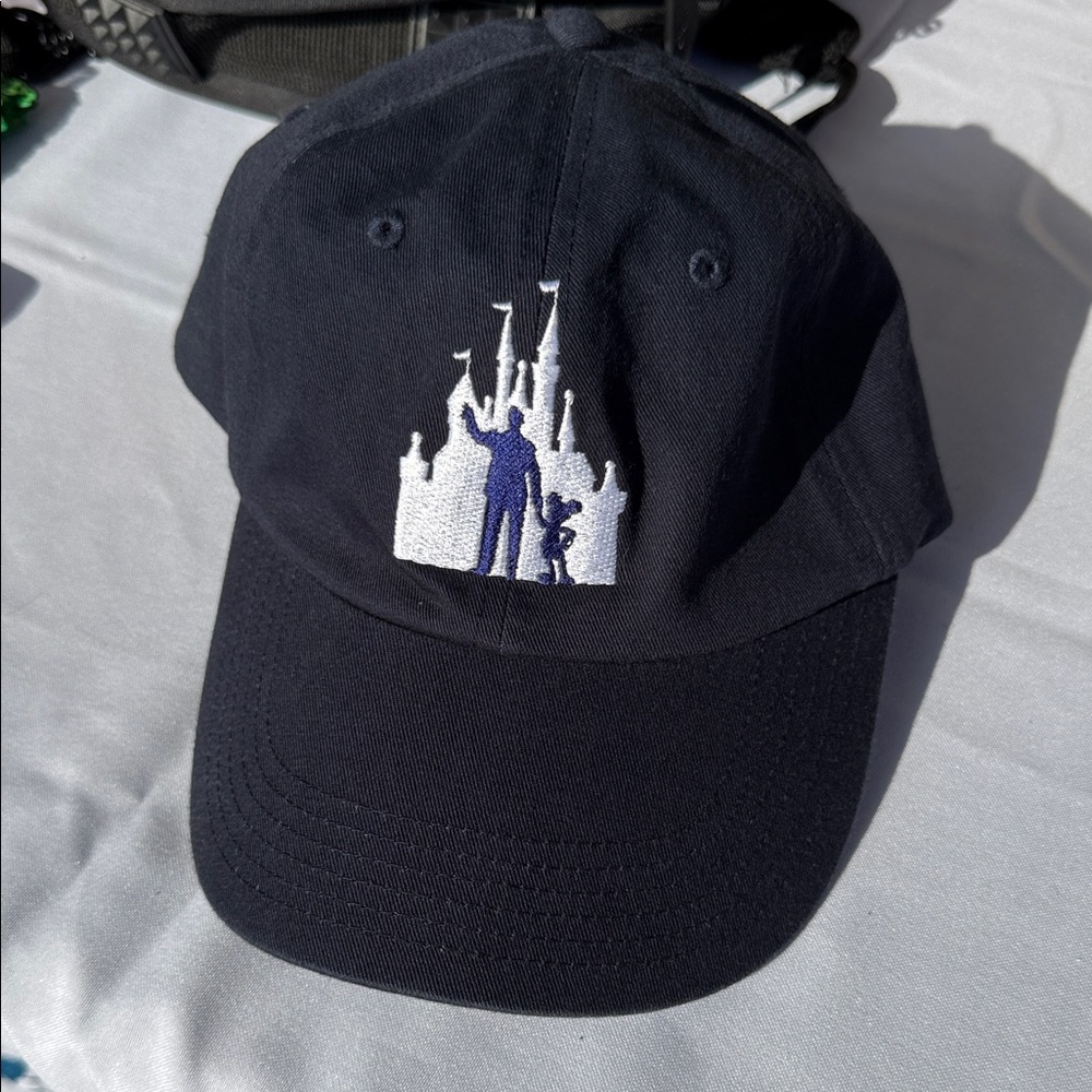 NEW! Disney Walt & Mickey Embroidered Baseball Cap